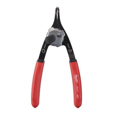 4932492491 - Szczypce odwracalne do pierścieni, odgięte 45°, 152 mm