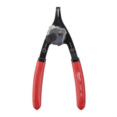 4932492489 - Szczypce odwracalne do pierścieni, odgięte 90°, 147 mm