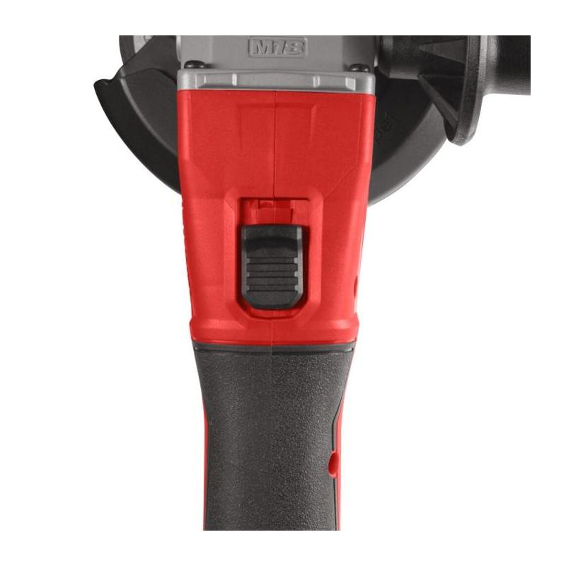 M18 BLSAG125X-402X - Szlifierka kątowa śr. 125 mm, 18 V, 4.0 Ah, włącznik suwakowy, w walizce, z 2 akumulatorami i ładowarką M18 BLSAG125X-402X - Szlifierka kątowa śr. 125 mm, 18 V, 4.0 Ah, włącznik suwakowy, w walizce, z 2 akumulatorami i ładowarką