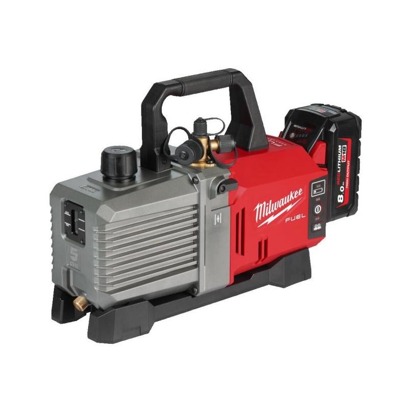 M18 FVP5-801 - Pompa próżniowa 5 cfm, 18 V, 8.0 Ah, FUEL™, z akumulatorem i ładowarką M18 FVP5-801 - Pompa próżniowa 5 cfm, 18 V, 8.0 Ah, FUEL™, z akumulatorem i ładowarką
