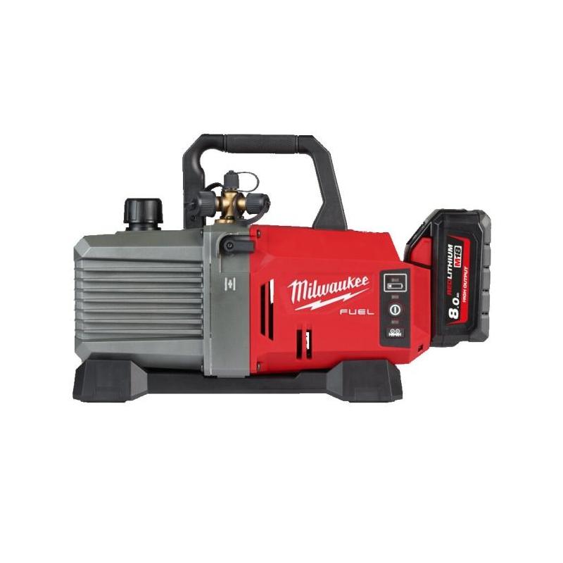 M18 FVP5-801 - Pompa próżniowa 5 cfm, 18 V, 8.0 Ah, FUEL™, z akumulatorem i ładowarką M18 FVP5-801 - Pompa próżniowa 5 cfm, 18 V, 8.0 Ah, FUEL™, z akumulatorem i ładowarką