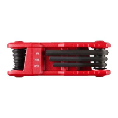 4932493614 - Zestaw składanych kluczy trzpieniowych zagiętych, 6-kątnych, 5/64" - 1/4" (9 szt.)