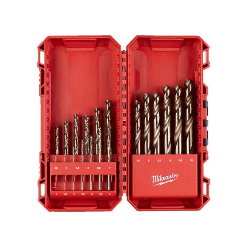 4932493867 - Zestaw wierteł do metalu HSS-G Cobalt, 1 - 10 mm (19 szt.)