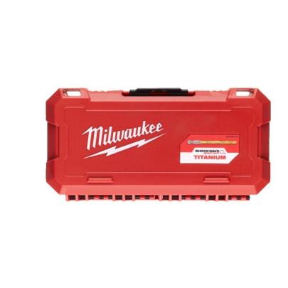 4932493866 - Zestaw wierteł udarowych do metalu Shockwave HSS-G Tin Red Hex, 2 - 10 mm (19 szt.)