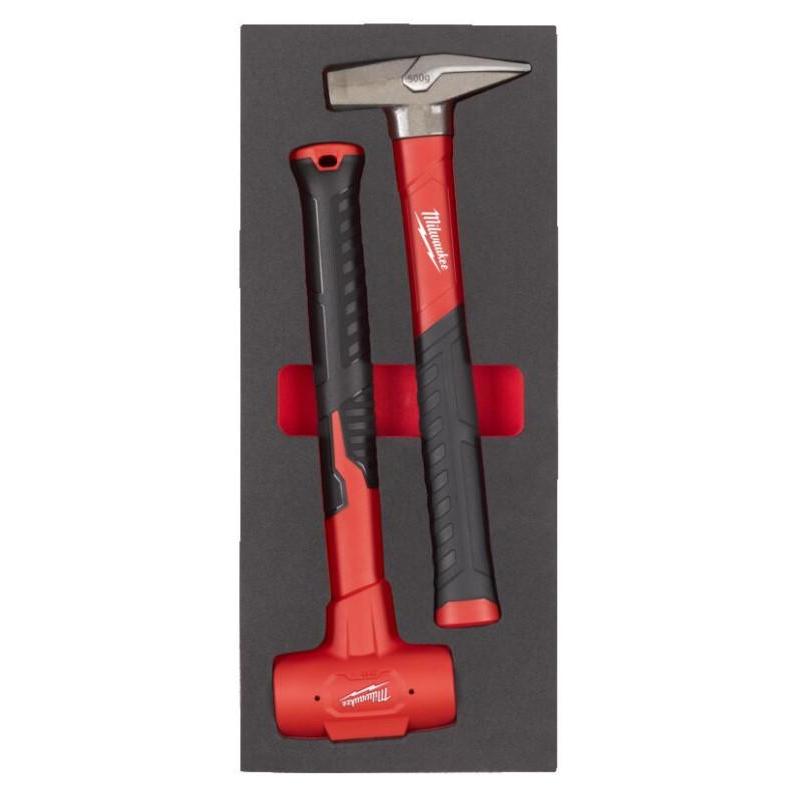 4932493253 - Moduł z młotkiem ślusarskim i bezodrzutowym (2 szt.), wkładka piankowa