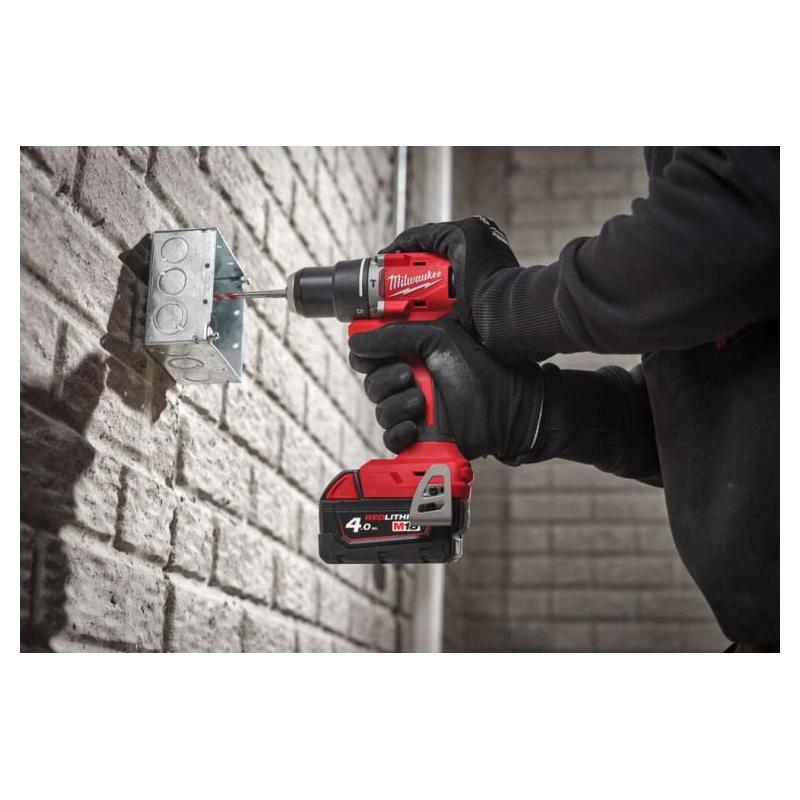 M18 BLPDRC-0 - Kompaktowa bezszczotkowa wiertarko-wkrętarka udarowa 60,5 Nm, 18 V, bez wyposażenia