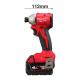 M18 BLIDRC-402C - Compact brushless 1/4" HEX impact driver 18 V, 4.0 Ah, in case, with 2 batteries and charger