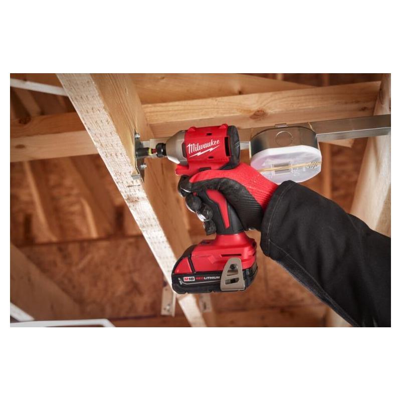 M18 BLIDR-0X - Compact brushless 1/4" HEX impact driver 18 V, in case, without equipment M18 BLIDR-0X - Compact brushless 1/4" HEX impact driver 18 V, in case, without equipment