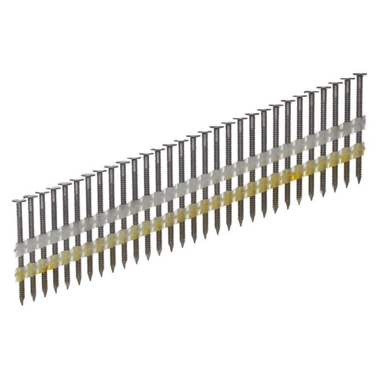 4932492591 - Gwoździe pierścieniowe galwanizowane z okrągłą główką do M18 FFN21, 2,8 x 65 mm 20° (2 tys. szt.)