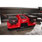 M18 DBSC - Super ładowarka z podwójnym gniazdem M18™, 18 V, 2.0, 4.0, 5.0, 3.0, 5.5, 8.0, 12.0, 6.0 Ah