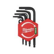 4932492703 - Zestaw kluczy trzpieniowych zagiętych, krótkich z kulką, Torx, T8 - T40 (9 szt.)