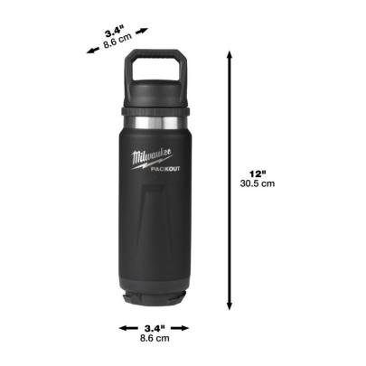 4932493992 - Butelka termiczna PACKOUT™ 532 ml, czarna