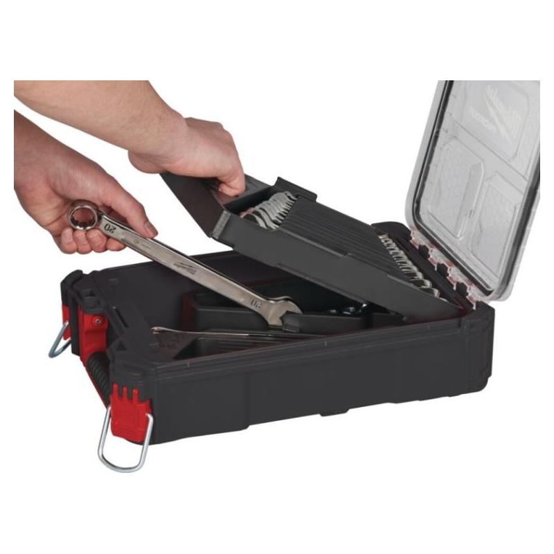 4932498141 - Zestaw kluczy płasko-oczkowych MAXBITE™ w organizerze PACKOUT™, 8 - 22 mm (15 szt.) 4932498141 - Zestaw kluczy płasko-oczkowych MAXBITE™ w organizerze PACKOUT™, 8 - 22 mm (15 szt.)
