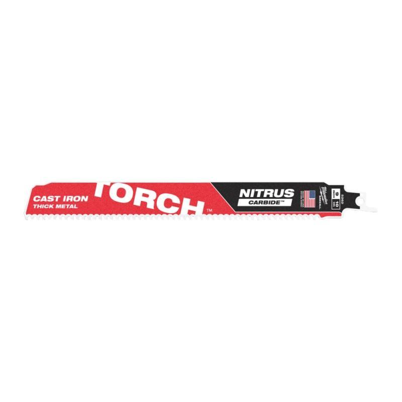 48006252 - Brzeszczot do metalu TORCH NITRUS CARBIDE z węglikiem wolframu, 230 mm 10 TPI (1 szt.) 48006252 - Brzeszczot do metalu TORCH NITRUS CARBIDE z węglikiem wolframu, 230 mm 10 TPI (1 szt.)