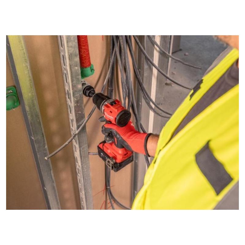 M18 BLDDRC-402C - Kompaktowa bezszczotkowa wiertarko-wkrętarka 60,5 Nm, 18 V, 4.0 Ah, w walizce, z 2 akumulatorami i ładowarką