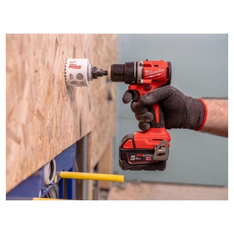 M18 BLDDRC-0X - Kompaktowa bezszczotkowa wiertarko-wkrętarka 60,5 Nm, 18 V, w walizce, bez wyposażenia