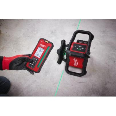 M18 RLOHVG300-501C - Niwelator laserowy 300m z zieloną wiązką, 18 V, 5.0 Ah, ONE-KEY™, w walizce, z akumulatorem i ładowarką