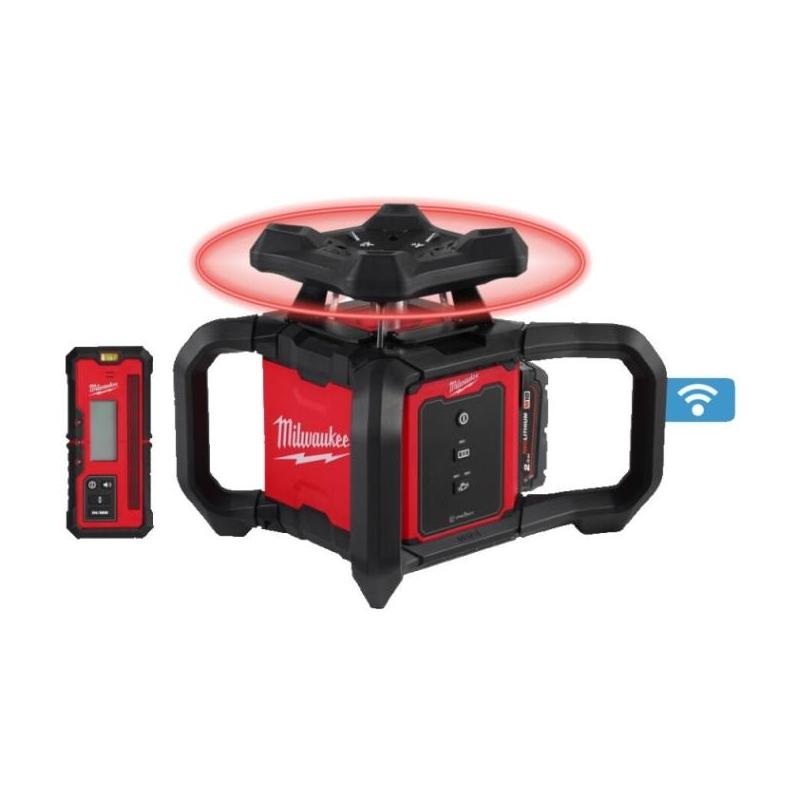 M18 RLOH600-201C - Niwelator laserowy 600m, 18 V, 2.0 Ah, ONE-KEY™, w walizce, z akumulatorem i ładowarką M18 RLOH600-201C - Niwelator laserowy 600m, 18 V, 2.0 Ah, ONE-KEY™, w walizce, z akumulatorem i ładowarką