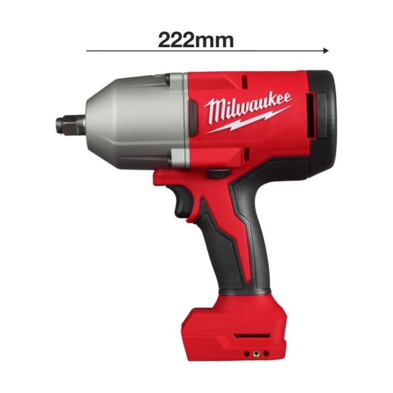 M18 BLHIWF12-0X - Klucz udarowy 1/2", 1085 Nm, 18 V, w walizce, bez wyposażenia