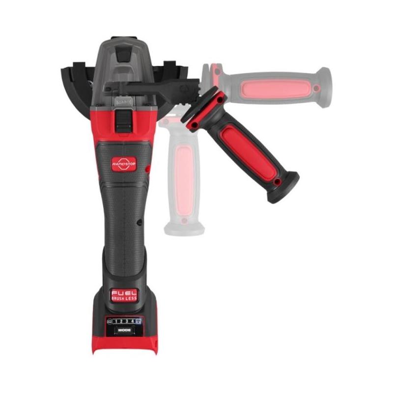 M18 FSAGSVO125X-0X - Szlifierka kątowa śr. 125 mm, 18 V, FUEL™ ONE-KEY™, włącznik łopatkowy, w walizce, bez wyposażenia