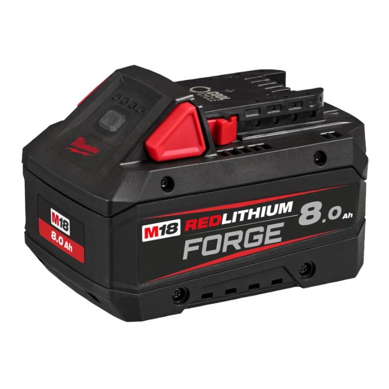 MILWAUKEE - M18 FB8 - Battery M18™ FORGE™, Li-ion 18 V, 8.0 Ah, 4932492131 ✔