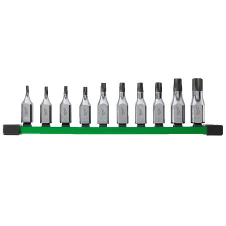 4932480564 - Zestaw nasadek trzpieniowych 3/8" do śrub Torx®, T20 - T60 (10 szt.)