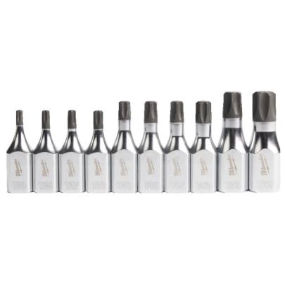 4932480564 - Zestaw nasadek trzpieniowych 3/8" do śrub Torx®, T20 - T60 (10 szt.)