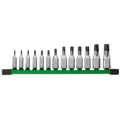 4932480565 - Zestaw nasadek trzpieniowych 1/4" i 3/8" do śrub Torx®, T8 - T60 (13 szt.)