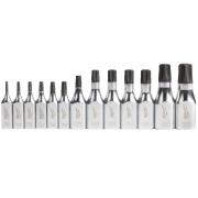 4932480565 - Zestaw nasadek trzpieniowych 1/4" i 3/8" do śrub Torx®, T8 - T60 (13 szt.)