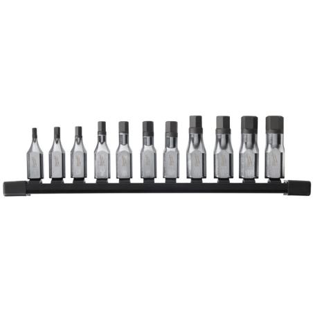 4932480567 - Zestaw nasadek trzpieniowych 3/8" do śrub 6-kątnych, 4 - 14 mm (11 szt.)