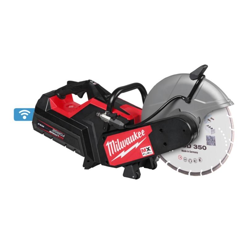 MXF COS350G2-802 - Przecinarka do betonu 350 mm, 8.0 Ah, MX FUEL™, ONE-KEY™, z 2 akumulatorami i ładowarką, 4933480480 MXF COS350G2-802 - Przecinarka do betonu 350 mm, 8.0 Ah, MX FUEL™, ONE-KEY™, z 2 akumulatorami i ładowarką, 4933480480