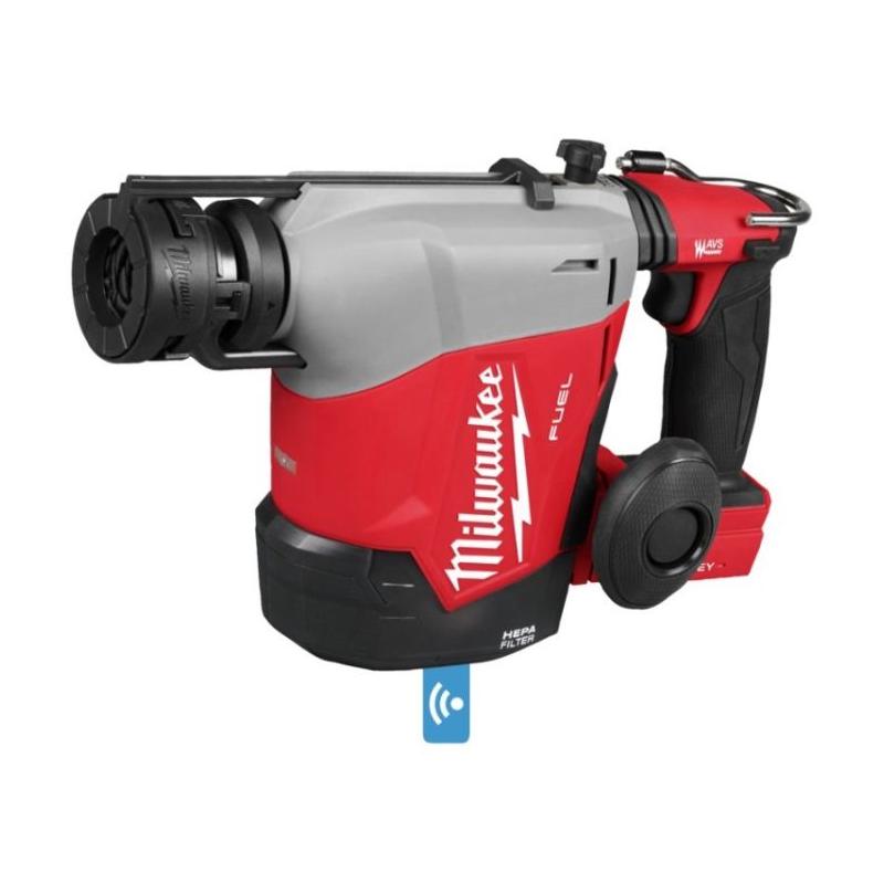 M18 FHAFOH16-0X - Młotowiertarka SDS-Plus z wbudowanym odsysaczem pyłu 18V, FUEL™ ONE-KEY™ w walizce bez wyposażenia, 4933493532