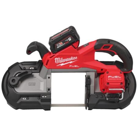 M18 FBS127-502C - Pilarka taśmowa do głębokiego cięcia, 18 V, 5.0 Ah, FUEL™, w walizce, z 2 akumulatorami i ładowarką, 4933498310
