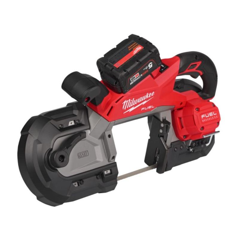 M18 FBS127-502C - Pilarka taśmowa do głębokiego cięcia, 18 V, 5.0 Ah, FUEL™, w walizce, z 2 akumulatorami i ładowarką, 4933498310