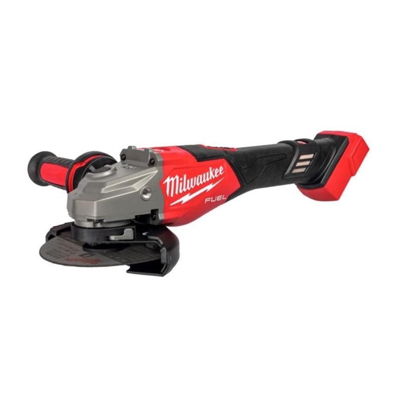 M18 FHSAG125XB2-0X - Szlifierka kątowa z hamulcem śr. 125 mm, 18 V, FUEL™, wł. suwakowy, w walizce, bez wyposażenia, 4933493415