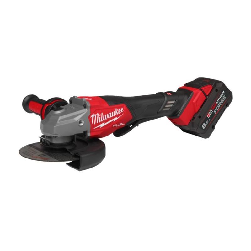 M18 FHSAG125XPDB2-802X - Szlifierka kątowa z hamulcem śr. 125 mm, 18 V, FUEL™, wł. łopatkowy, w walizce, 2 x 8.0 Ah, 44933493418