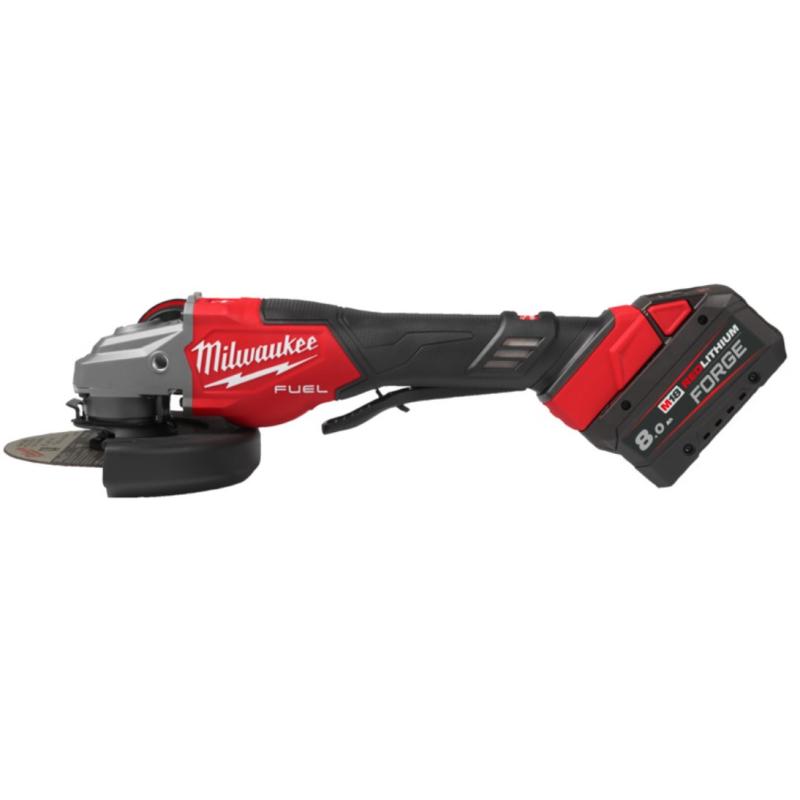 M18 FHSAG125XPDB2-802X - Szlifierka kątowa z hamulcem śr. 125 mm, 18 V, FUEL™, wł. łopatkowy, w walizce, 2 x 8.0 Ah, 44933493418