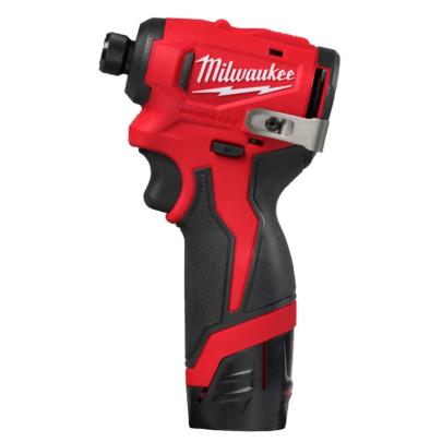 M12 BLIDRC-202C - Kompaktowa zakrętarka udarowa 1/4" HEX 12 V, 2.0 Ah, w walizce, z 2 akumulatorami i ładowarką, 4933499690