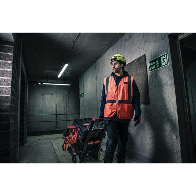 4932498001 - Kamizelka odblaskowa BASIC pomarańczowa, rozmiar 4XL/5XL