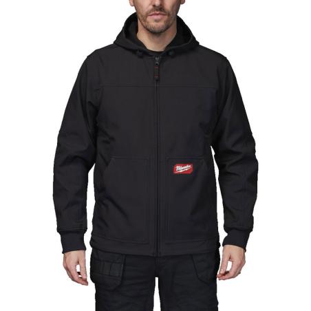 SJ BL M - Kurtka Softshell z kapturem FREEFLEX™, czarna, rozmiar M, 4932498272