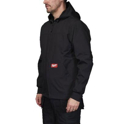 SJ BL L - Kurtka Softshell z kapturem FREEFLEX™, czarna, rozmiar L, 4932498273