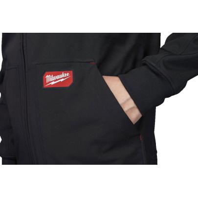 SJ BL L - Kurtka Softshell z kapturem FREEFLEX™, czarna, rozmiar L, 4932498273