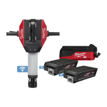 MXF DH2528H-802 - Młot wyburzeniowy w klasie 25 kg 64J HEX 28mm 8.0Ah MXFUEL™ ONE-KEY™ z 2 akumulatorami i ładowarką, 4933499993 MXF DH2528H-802 - Młot wyburzeniowy w klasie 25 kg 64J HEX 28mm 8.0Ah MXFUEL™ ONE-KEY™ z 2 akumulatorami i ładowarką, 4933499993