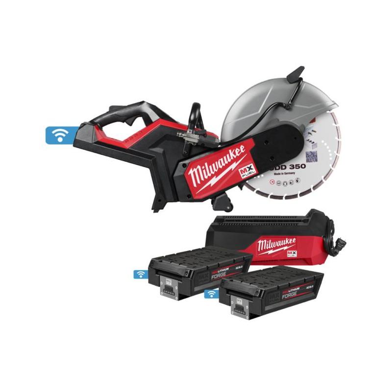 MXF COS350G2FC-802 - Przecinarka 125 mm, MX FUEL™, ONE-KEY™, z 2 akumulatorami i ładowarką, 4933499772 MXF COS350G2FC-802 - Przecinarka 125 mm, MX FUEL™, ONE-KEY™, z 2 akumulatorami i ładowarką, 4933499772