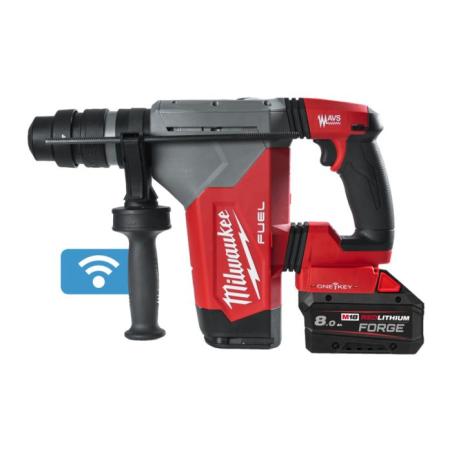 M18 ONEFHPX-802X - Młot typu kombi 4-trybowy SDS-Plus 18 V, 8.0 Ah, FUEL™, ONE-KEY™, z 2 akumulatorami i ładowarką, 4933500234