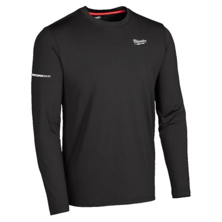 CWB LS BL XL - Koszulka termoaktywna z długim rękawem WORKSKIN™, czarna, rozmiar XL, 4932498286