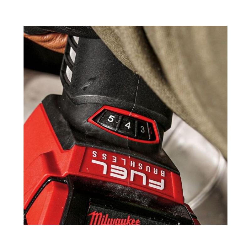 M18 FSAGV125XB-0 - Szlifierka kątowa śr. 125 mm, 18 V, FUEL™, włącznik suwakowy, bez wyposażenia, 4933499158