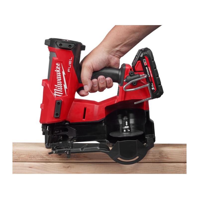 M18 FRCN45-302X - Gwoździarka dekarska bębnowa 18 V, 3.0 Ah, FUEL™, w walizce, z 2 akumulatorami i ładowarką, 4933498169