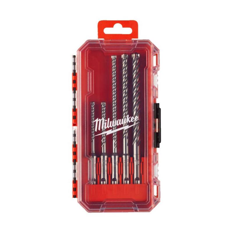 4932498298 - Zestaw wierteł do betonu SDS Plus MX4, 4-ostrzowe, 5,5 - 8 mm (5 szt.)