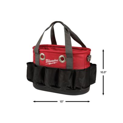 4932498655 - Torba owalna otwarta z kieszeniami